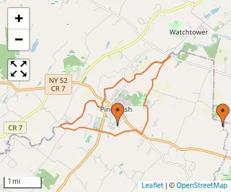 Area schools map